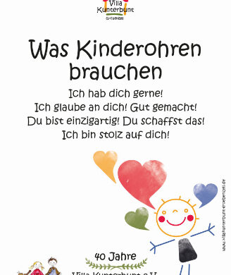 40 Jahre Integrationskindergarten Villa Kunterbunt Auftakt mit Gröbenzeller Bürgermeister am Wochenmarkt 40 Jahre Integrationskindergarten Villa Kunterbunt Auftakt mit Gröbenzeller Bürgermeister am Wochenmarkt