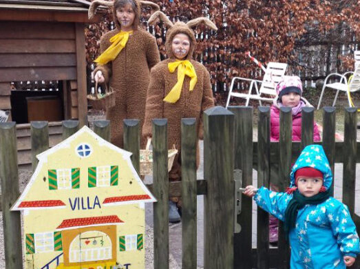 Villa Kunterbunt begrüßt den Frühling